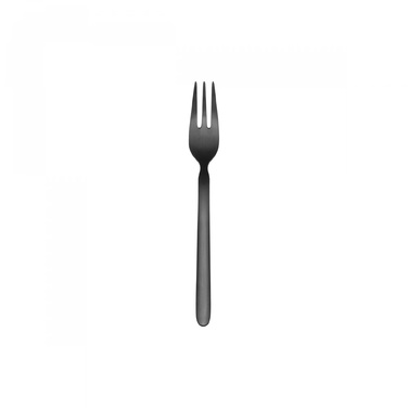 Набір вилок для торта, 4 предмети, чорні Stella Blomus