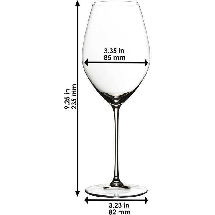 Піно Нуар Старого Світу, набір келихів для червоного вина з 2 предметів, кришталевий келих (набір з 2 шт. ), 6449/07 Riedel Veritas
