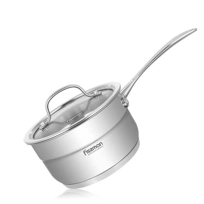 Ківш Fissman NORDIA 16x9 см / 1,8л з кришкою (5370)