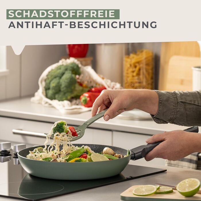 Сковорода 28 см, зеленая Balance Fackelmann