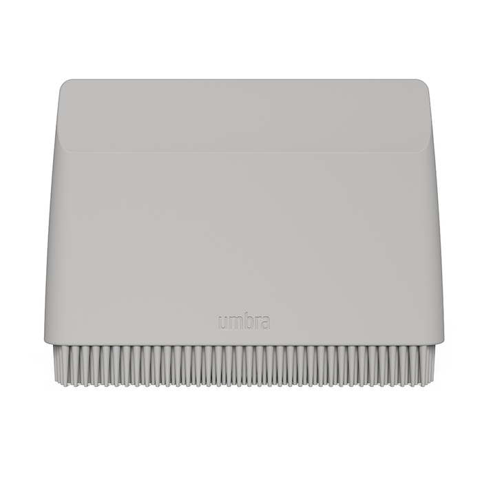 Щітка зі скребком 10,2х7,6х1,5 см сіра Flex Umbra