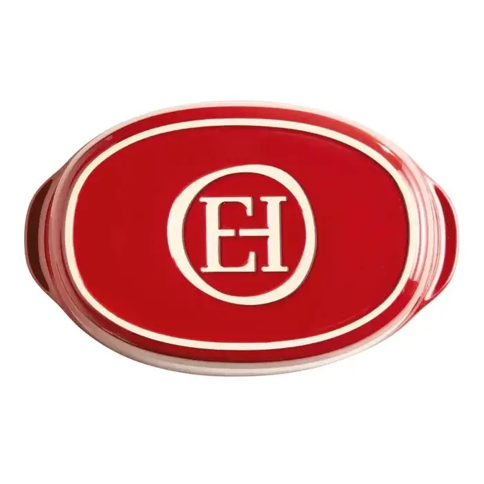 Форма для запікання. овальна 35 х 22,5 см бордова Emile Henry