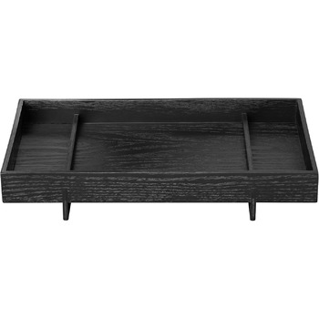 Піднос дерев'яний, 30 х 18 x 5 см чорний Abento Blomus