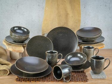 Набір посуду на 4 персони, 20 предметів, Rusty Creatable