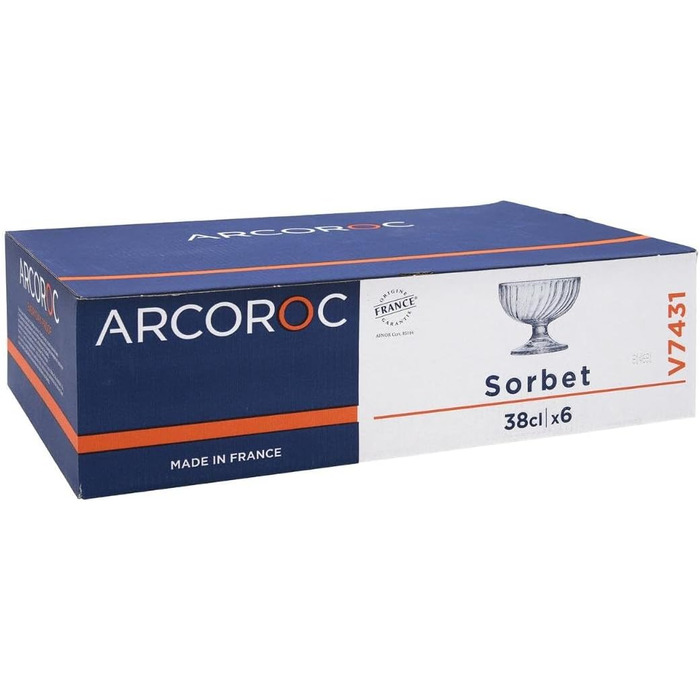 Набір креманок для мороженого 6 шт. 380 мл Arcoroc