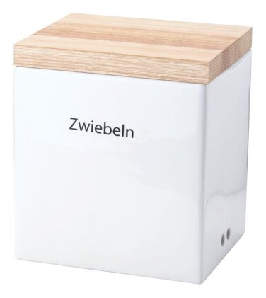 Ємність для зберігання цибулі з кришкою 18 x 15,5 см Continenta