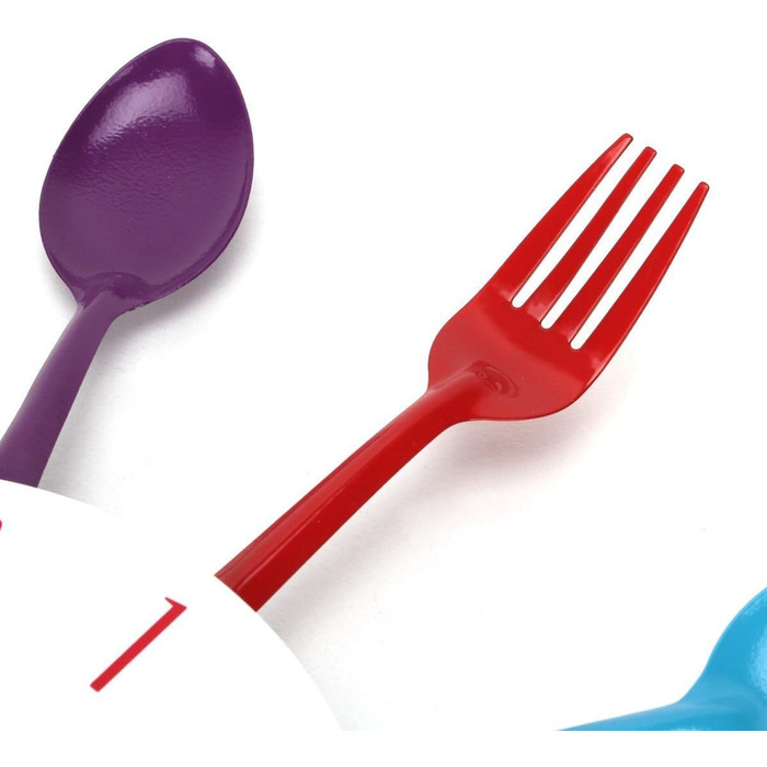 Настінні часи з кухонним начинням з нержавіючої сталі Timelike