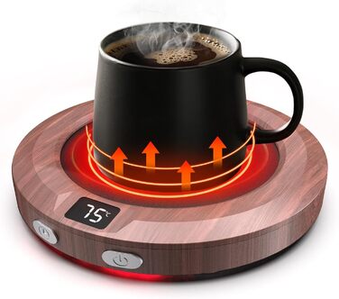 Подогреватель чашек до 75C, 3 уровня температуры MXMZHXU