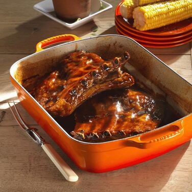 Форма для запікання прямокутна 37 см, полум'яно-червоний Signature Le Creuset