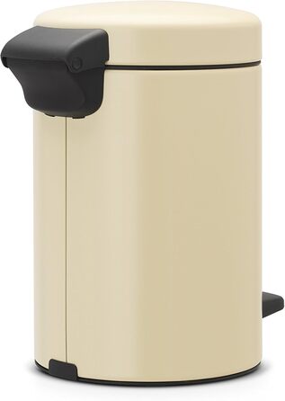 Сміттєвий бак з педаллю 3 л безшумний мигдальний NewIcon Brabantia