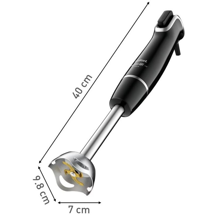 Tefal Блендер заглибний INFINY FORCE, 1000Вт, 5в1, чаша-800мл, XL чопер 1л., чорний