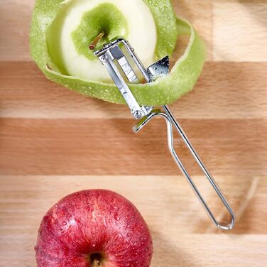 Барабанна терка/рубанок Westmark з 3 ріжучими барабанами та вбудованим плунжером, нержавіюча сталь/пластик, тріо, білий/антрацит, 11722260 (з лущильником)