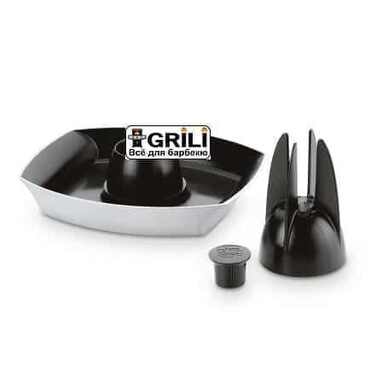 Стойка для курицы новая Weber