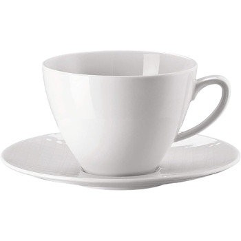 Чашка комбінована 0,29 л з блюдцем, білий Mesh Rosenthal
