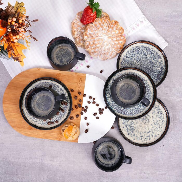 Турецьке чайне блюдце на 4 персони, 300 мл KARACA