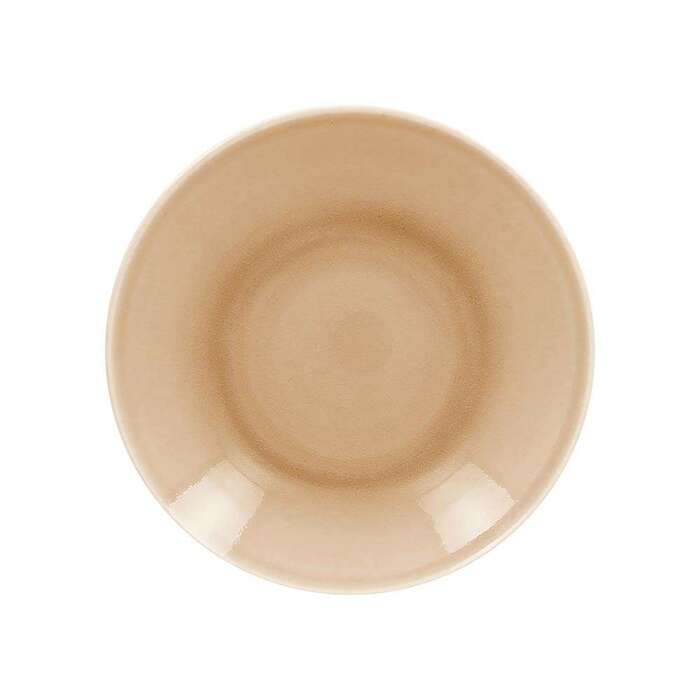 Тарелка глубокая Rak Vintage 23 см бежевая VNNNDP23BG