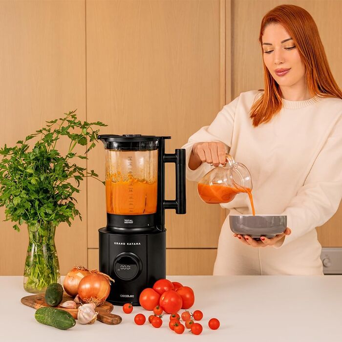 Блендер настільний 2700 Вт, 1,8 л Grand Katana 2700MAX Total Destroy Screen B Cecotec