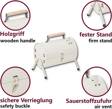 Складний гриль для барбекю  HOOZ