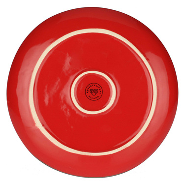 Тарілка для салата Rose&Tulpani Milano CONCERTO CORALLO, керамограніт, корал, діам. 20 см