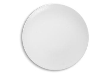 Тарелка мелкая Ariane Oxide 24 см rimless pearl white AVCARNA70011024