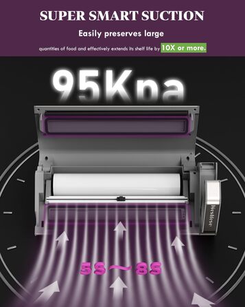 Вакуумний пакувальник 140 Вт Mesliese