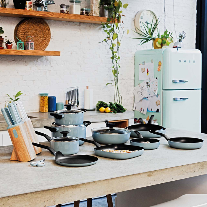 Набор посуды с антипригарным покрытием LEO SLATE, 7 предметов Berghoff