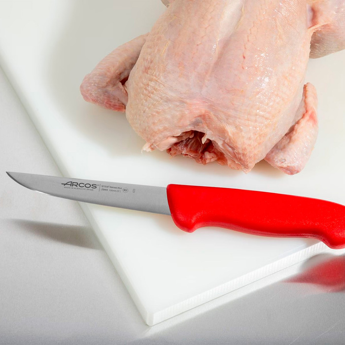 294422 Ніж обробний 130 мм серія '2900' червоний