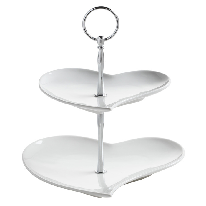 Підставка для тістечок, дворівнева, фарфорова Maxwell Williams