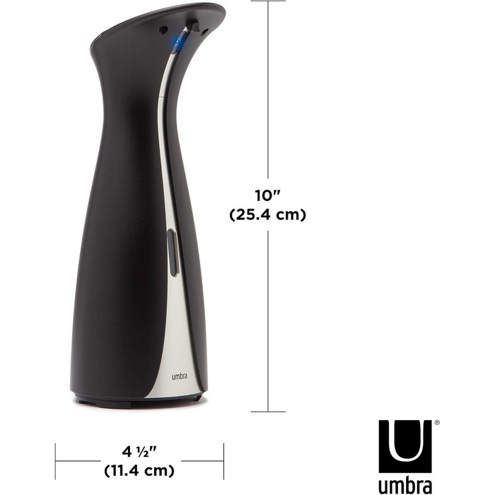 Безконтактний диспенсер рідкого мила 250 мл, чорний Umbra
