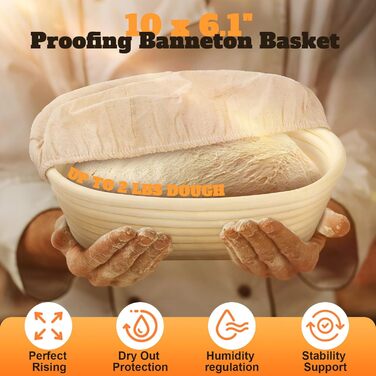 Форма для випікання хліба з кришкою, чавун NZQXJXZ