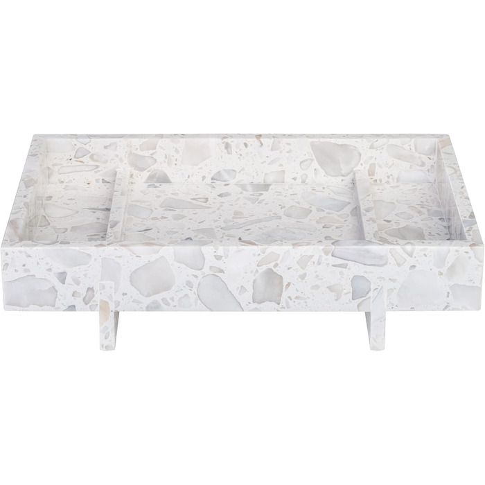 Піднос мармуровий, 30 x 18 x 7,5 см білий Abento Blomus