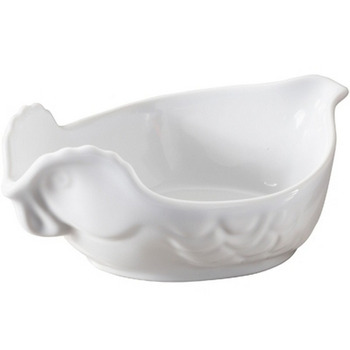 Блюдо для птиці Revol, біле, 0,2 л, 15 х 10 х 6 см