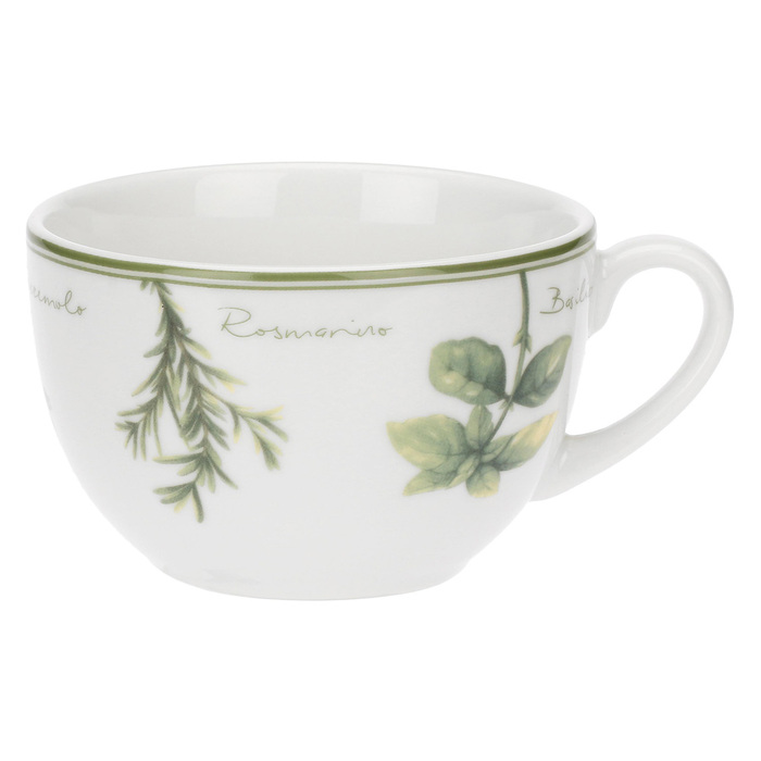 Чашка для чаю La Porcellana Bianca COLTIVIA, порцеляна, 450 мл