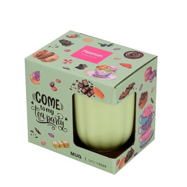 Кружка Fissman 360 мл порцеляна (19209)