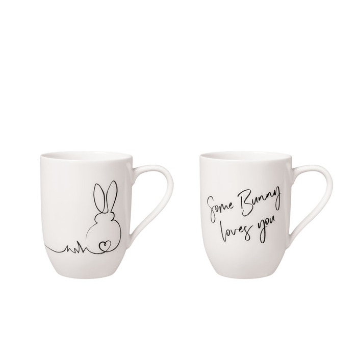 Набір з 2 кружок "Some Bunny loves you" 0,28 л Statement Villeroy & Boch