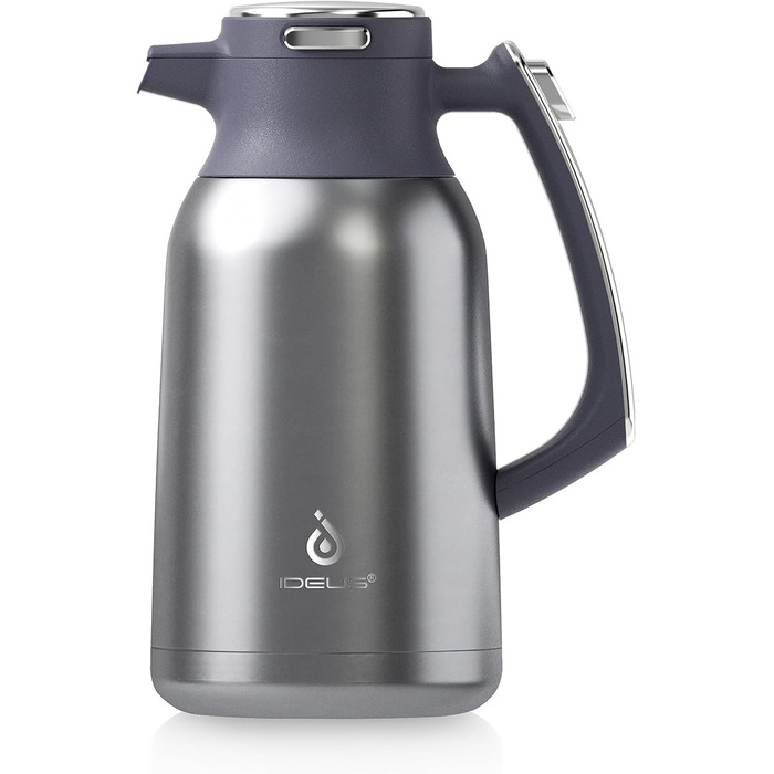 Термос-кавник 2 л, сріблястий Ideus