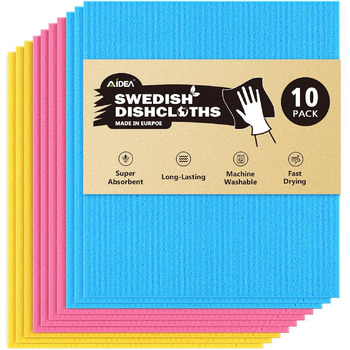 Серветки для прибирання кухні 10 шт 17,8 х 15,2 см AIDEA