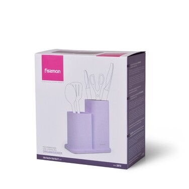 Підставка для зберігання ножів і інструментів Fissman 10x10x23+10x10х17см (2872)