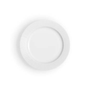 Тарілка Ø 19 см біла Legio Nova Eva Solo