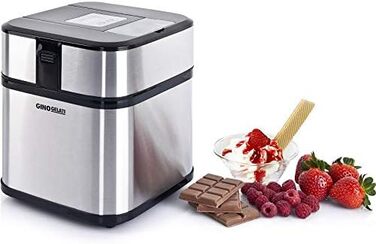 Машина для приготування морозива з нержавіючої сталі 1,5 л Gino Gelati Jinoria