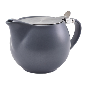 Чайник 500 мл, сірий матовий, Matt Grey, Color Tea, GenWare