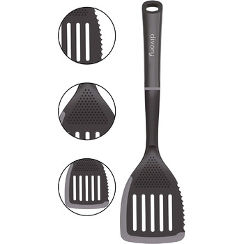 Лопатка с прорезями 35 см DIVORY