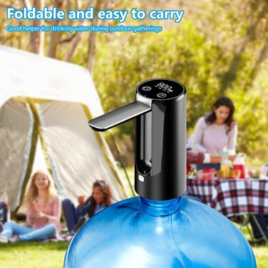 Електричний диспенсер для води 5 Вт чорний BORDEAG