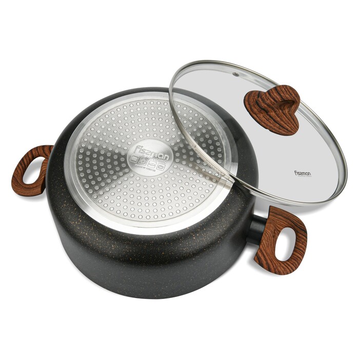 Набір посуду 6 предметів BLACK COSMIC Fissman