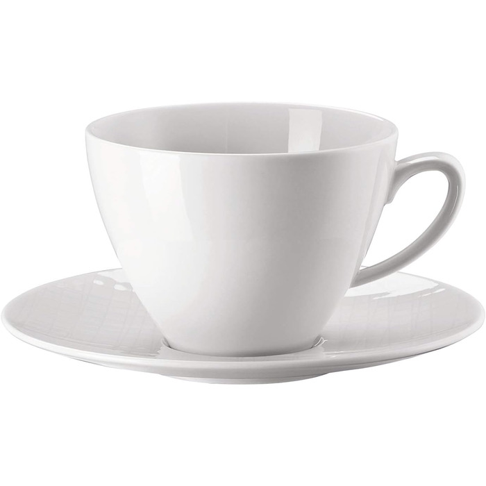 Чашка комбінована 0,29 л з блюдцем, білий Mesh Rosenthal