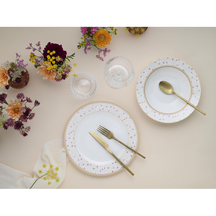 Набір посуду з 12 предметів, порцеляна, серія Emilia Creatable