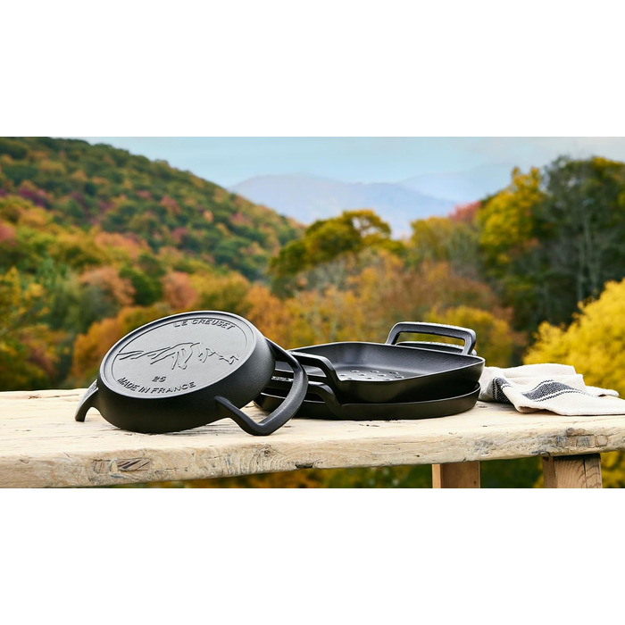 Чугунная сковорода 25,4 см Alpine Outdoor Collection Le Creuset