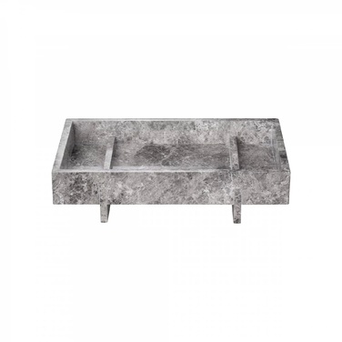 Піднос мармуровий, 30 x 18 x 7,5 см сірий Abento Blomus