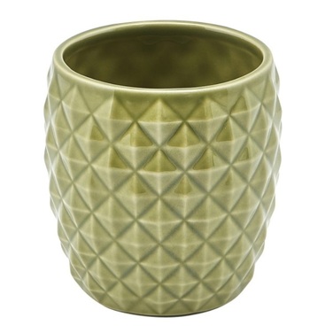 Кружка - ананас Тікі 400 мл, зелена GenWare