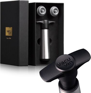 Вакуумная помпа для вина с пробками, набор 3 предмета Wine Saver Vacu Vin